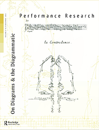 Front cover of Performance Research: Volume 27 Issue 8 - On Diagrams & the Diagrammatic